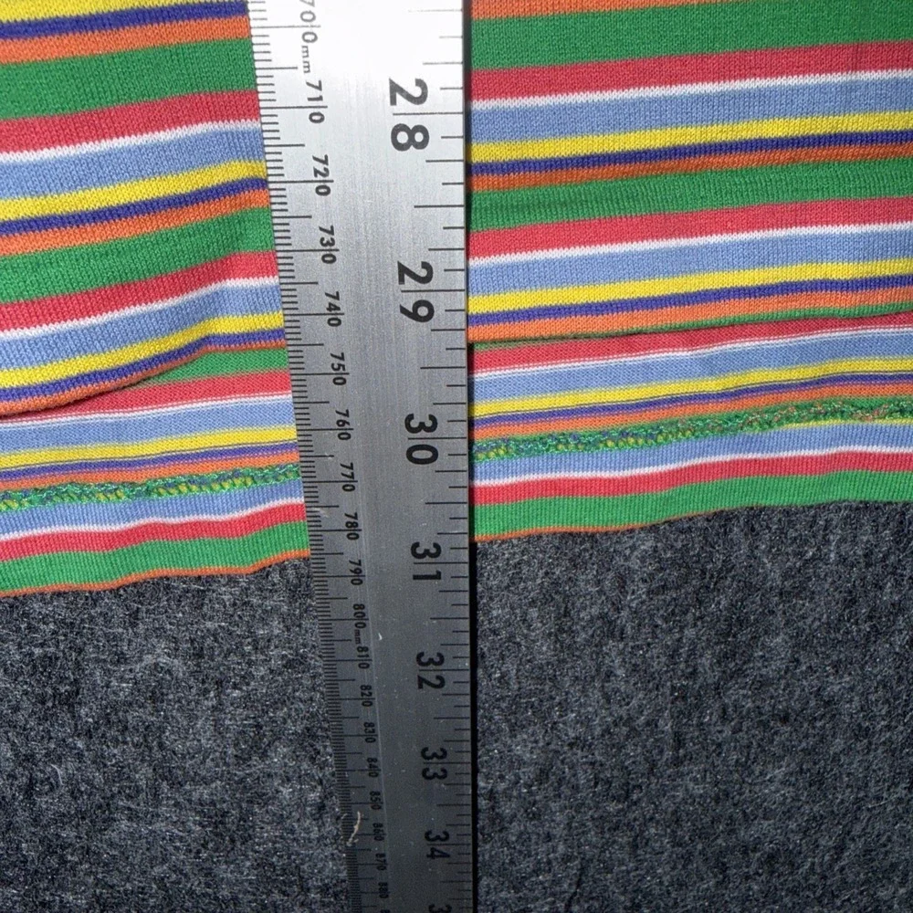 Polo Golf Ralph Lauren Striped Polo Mens Large‎ Multicolor Green Collar